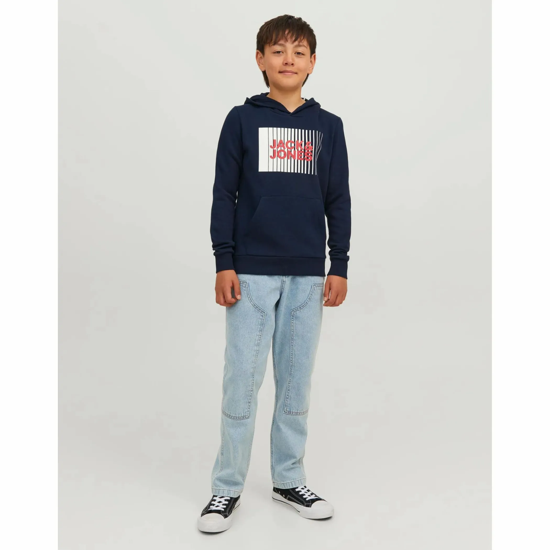 Kinder Jack&Jones Junior JJECORP LOGO SWEAT HO Sweathoodie