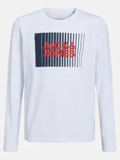 Kinder Jack&Jones Junior JJECORP LOGO TEE PLAY Langarmshirt