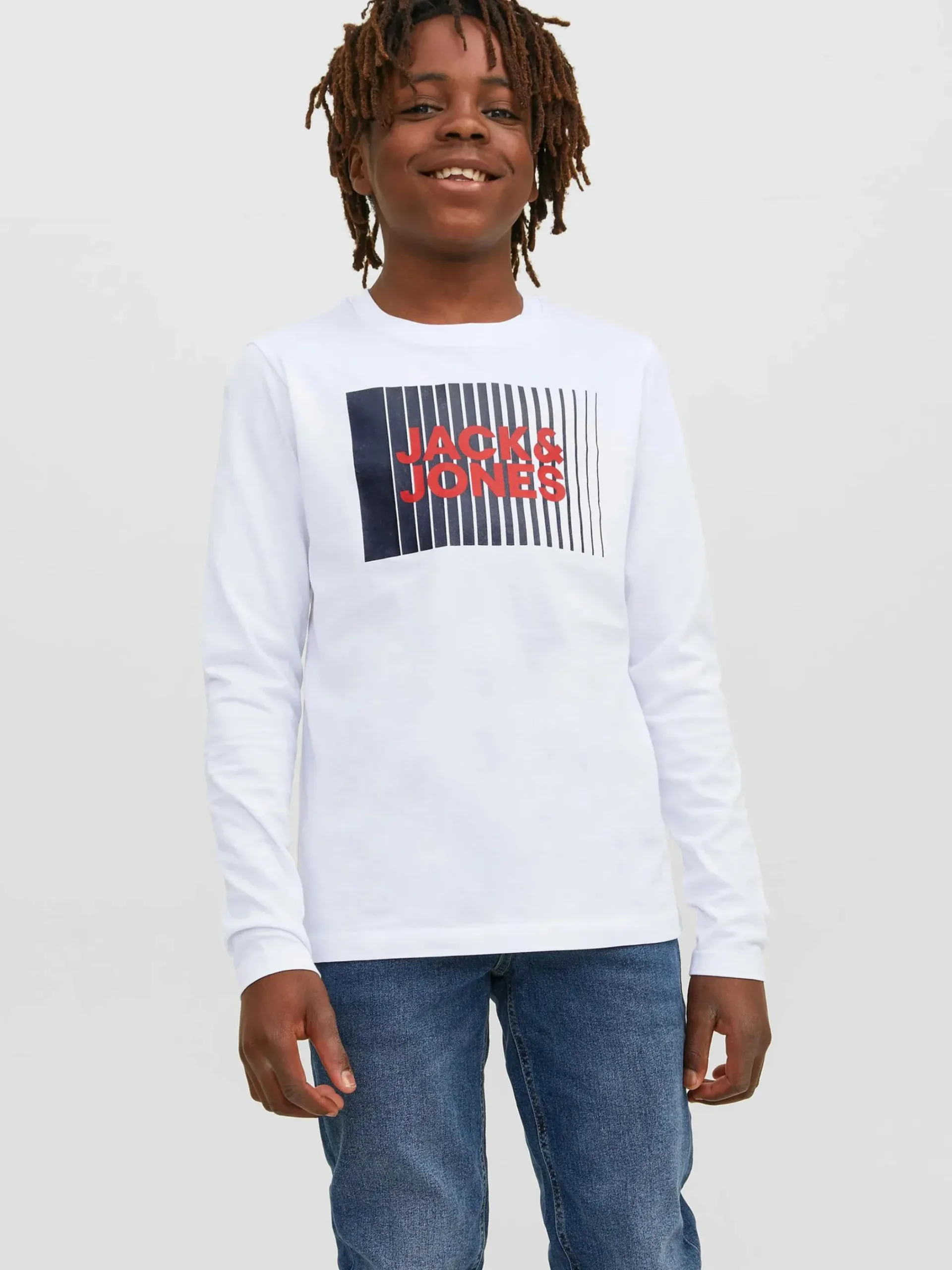 Kinder Jack&Jones Junior JJECORP LOGO TEE PLAY Langarmshirt