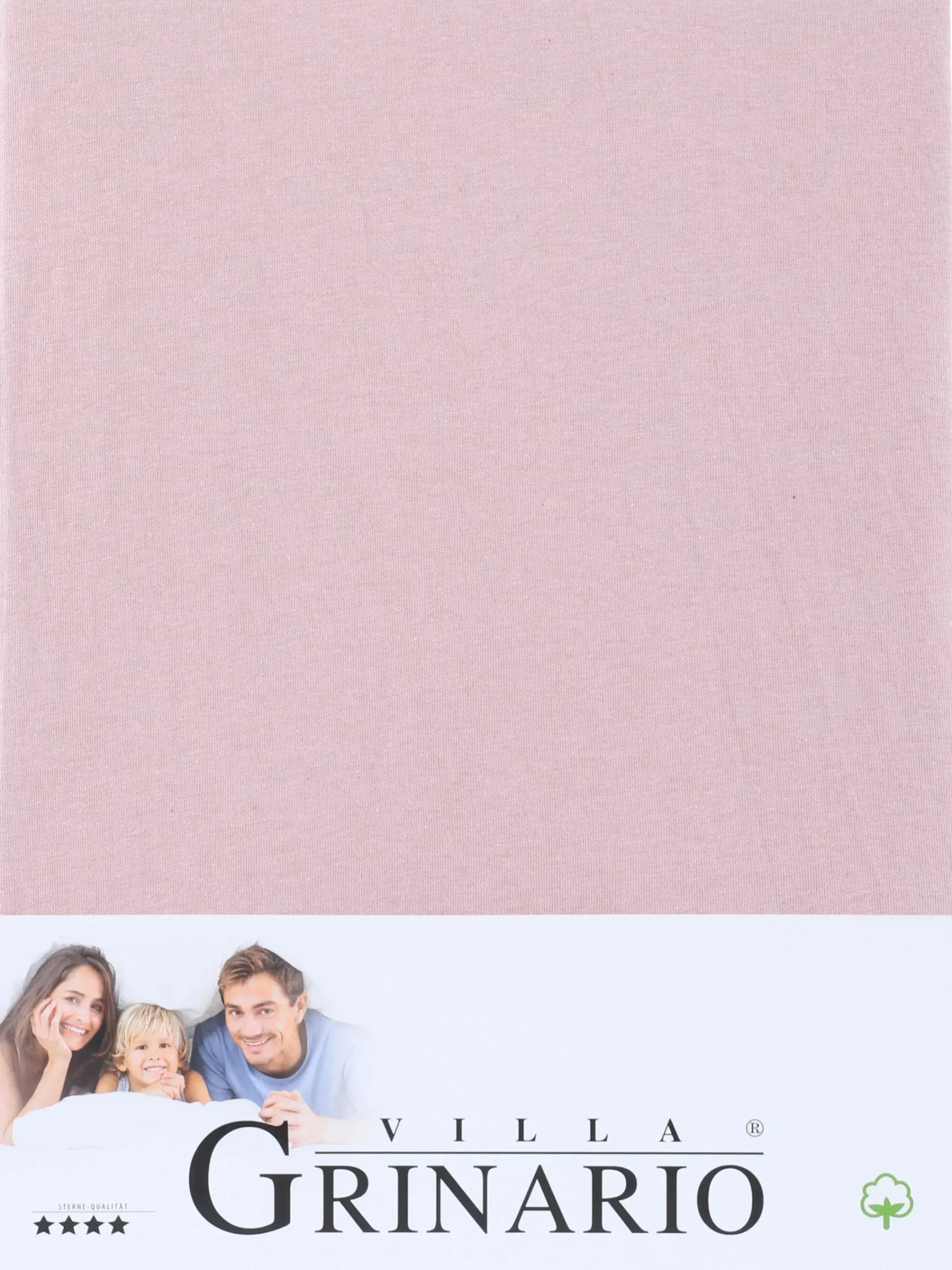 Villa Grinario Jersey-Spannbettuch, 150x200cm