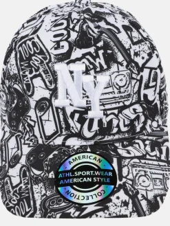 Kinder One Way Jungen Cap mit Alloverprint