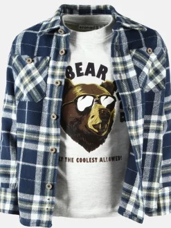 Kinder Stop + Go Jungen Flanellhemd im Set