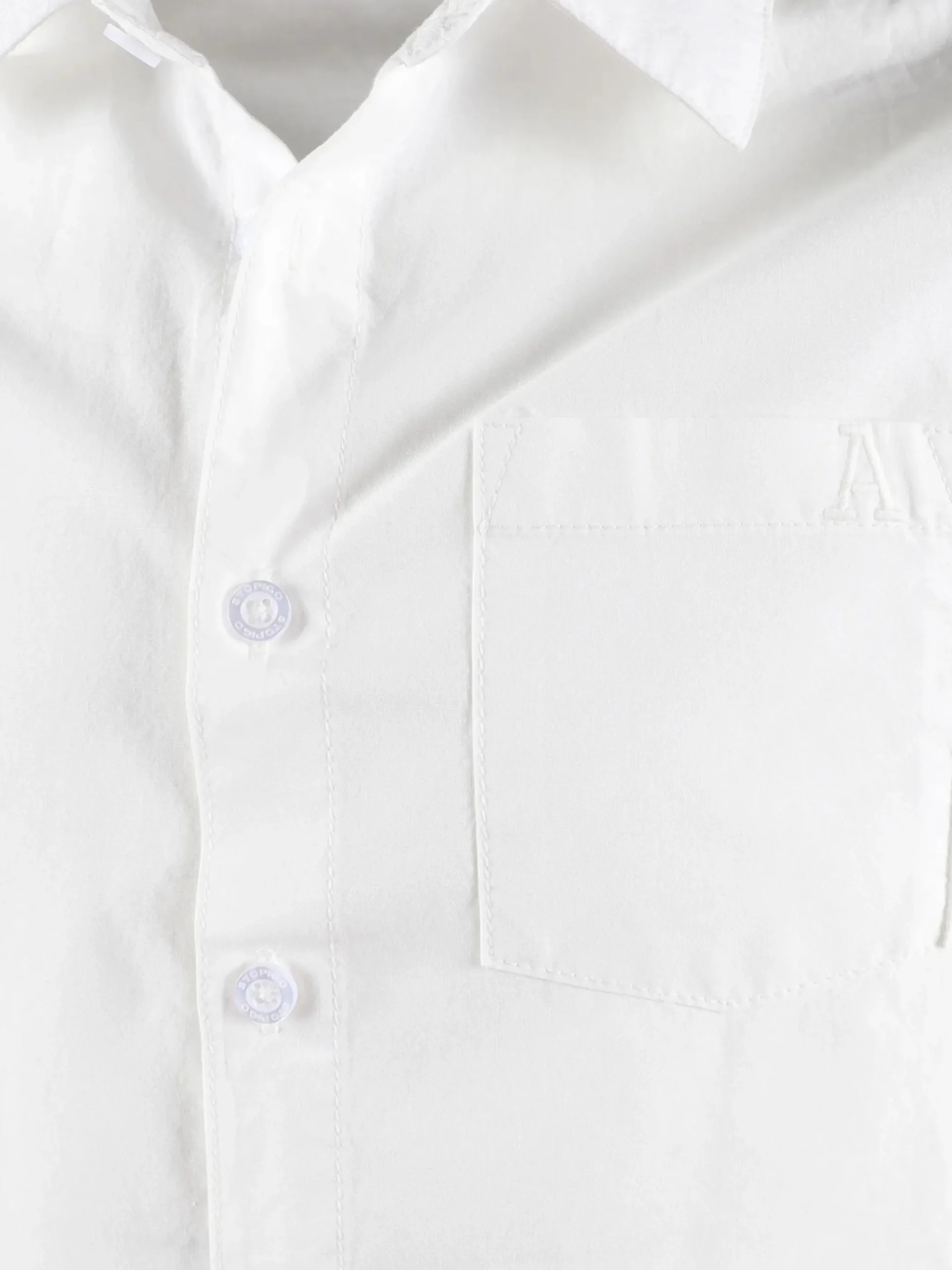 Kinder Stop + Go Jungen Freizeithemd mit schlichter Stickerei