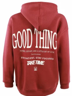 Kinder One Way Jungen Hoodie mit Front-und Backprint