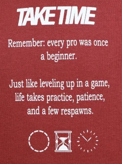 Kinder One Way Jungen Hoodie mit Front-und Backprint