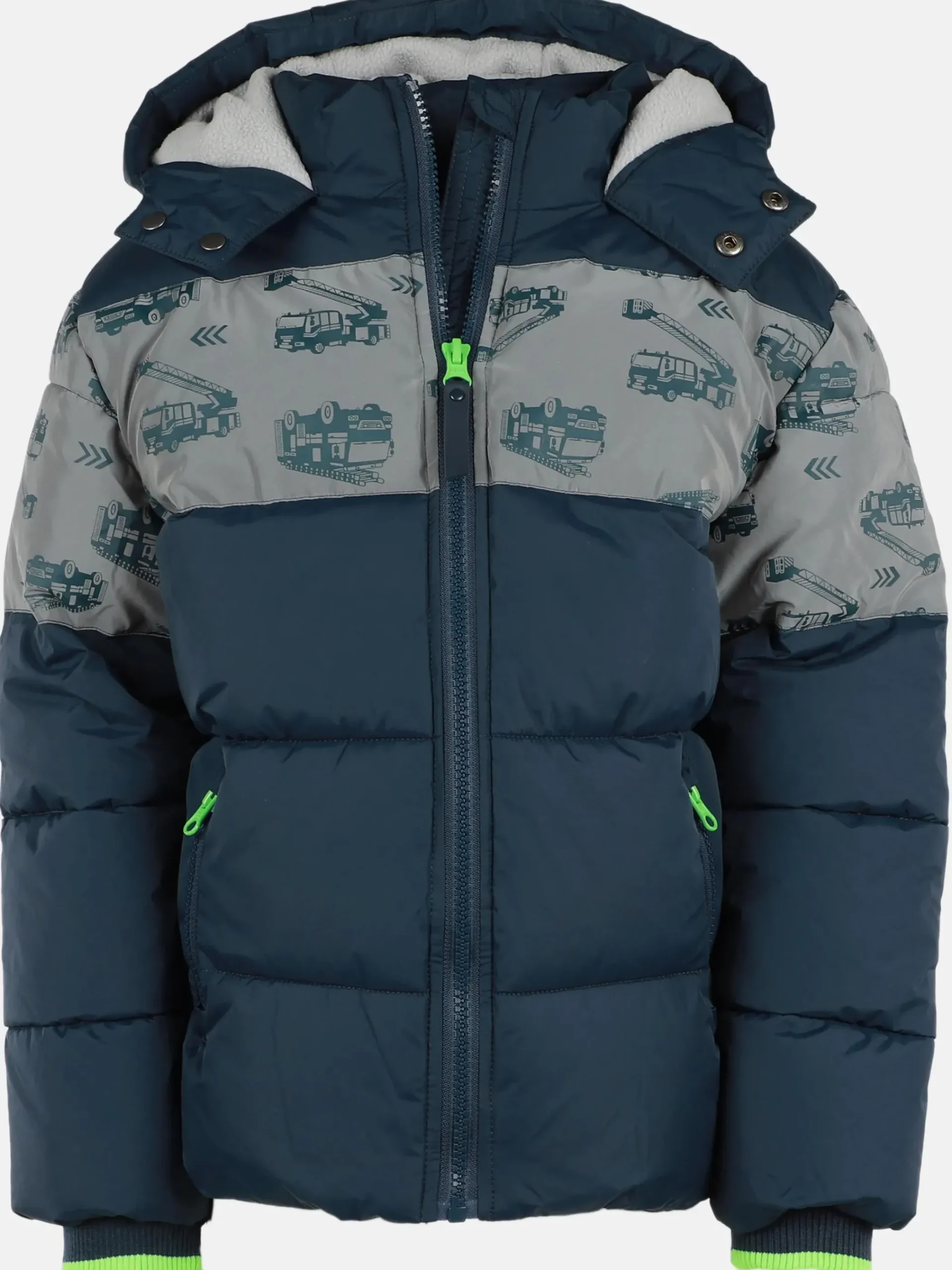 Kinder One Way Jungen Jacke mit Feuerwhrprint