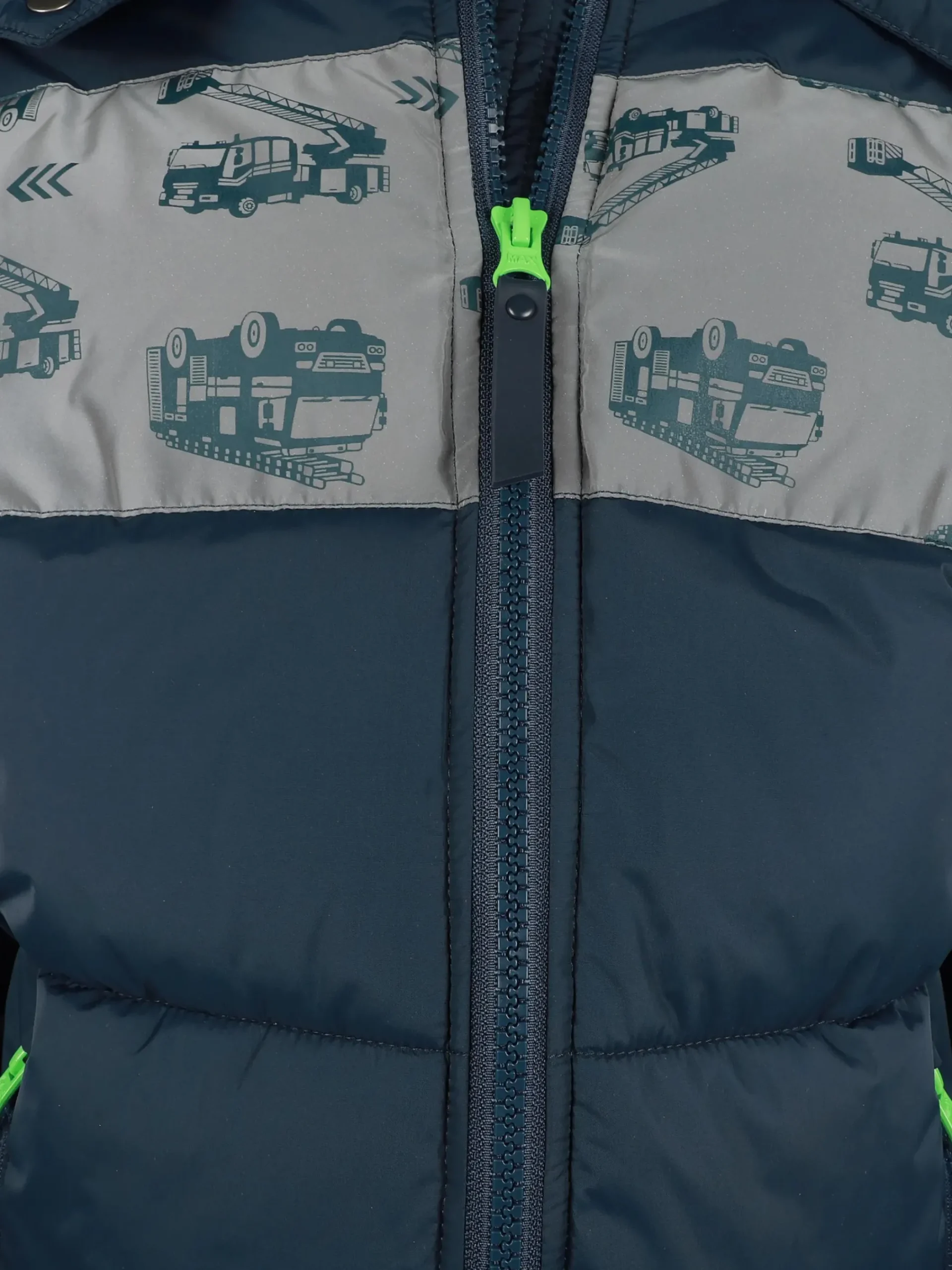 Kinder One Way Jungen Jacke mit Feuerwhrprint