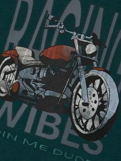 Kinder name it Jungen Langarmshirt mit Frontprint