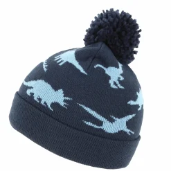Kinder Stop + Go Jungen Mütze mit Dinoprint