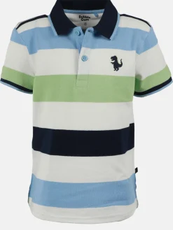Kinder Bubble Gum Jungen Poloshirt mit breiten Streifen