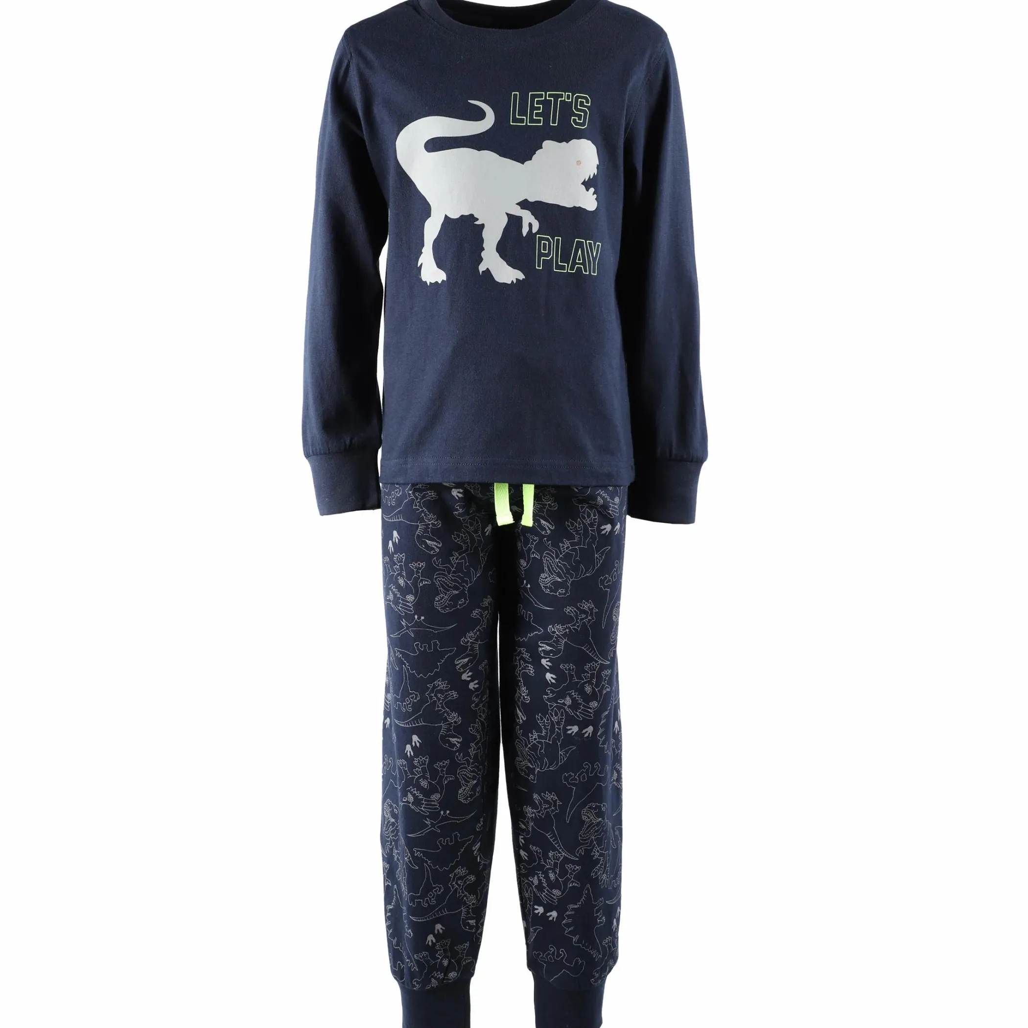Kinder Stop + Go Jungen Pyjama mit Dinosaurier Print