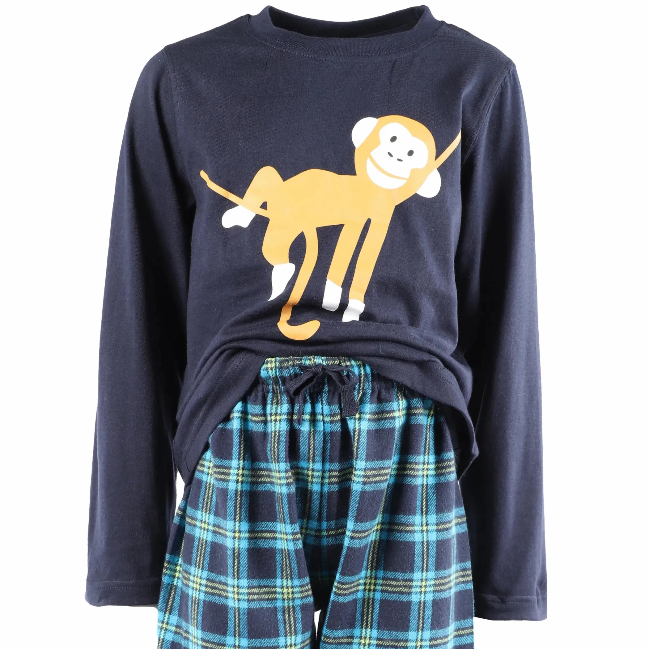 Kinder Stop + Go Jungen Pyjama mit langem Arm und Beinen