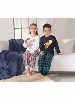 Kinder Stop + Go Jungen Pyjama mit langem Arm und Beinen