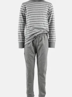 Kinder One Way Jungen Schlafanzug in Streifenoptik