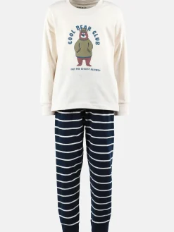 Kinder One Way Jungen Schlafanzug mit Bärendruck
