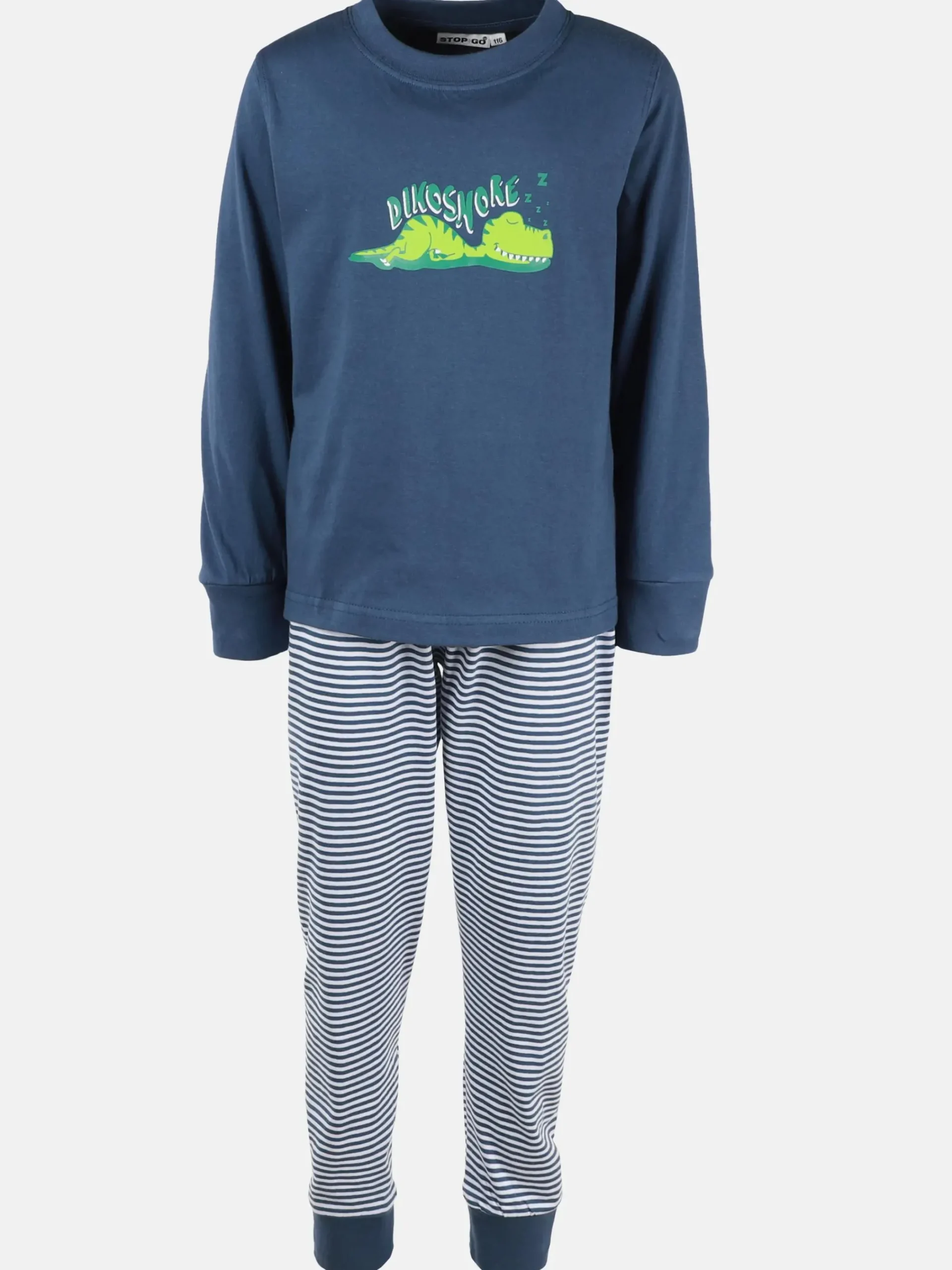 Kinder Stop + Go Jungen Schlafanzug mit Dino