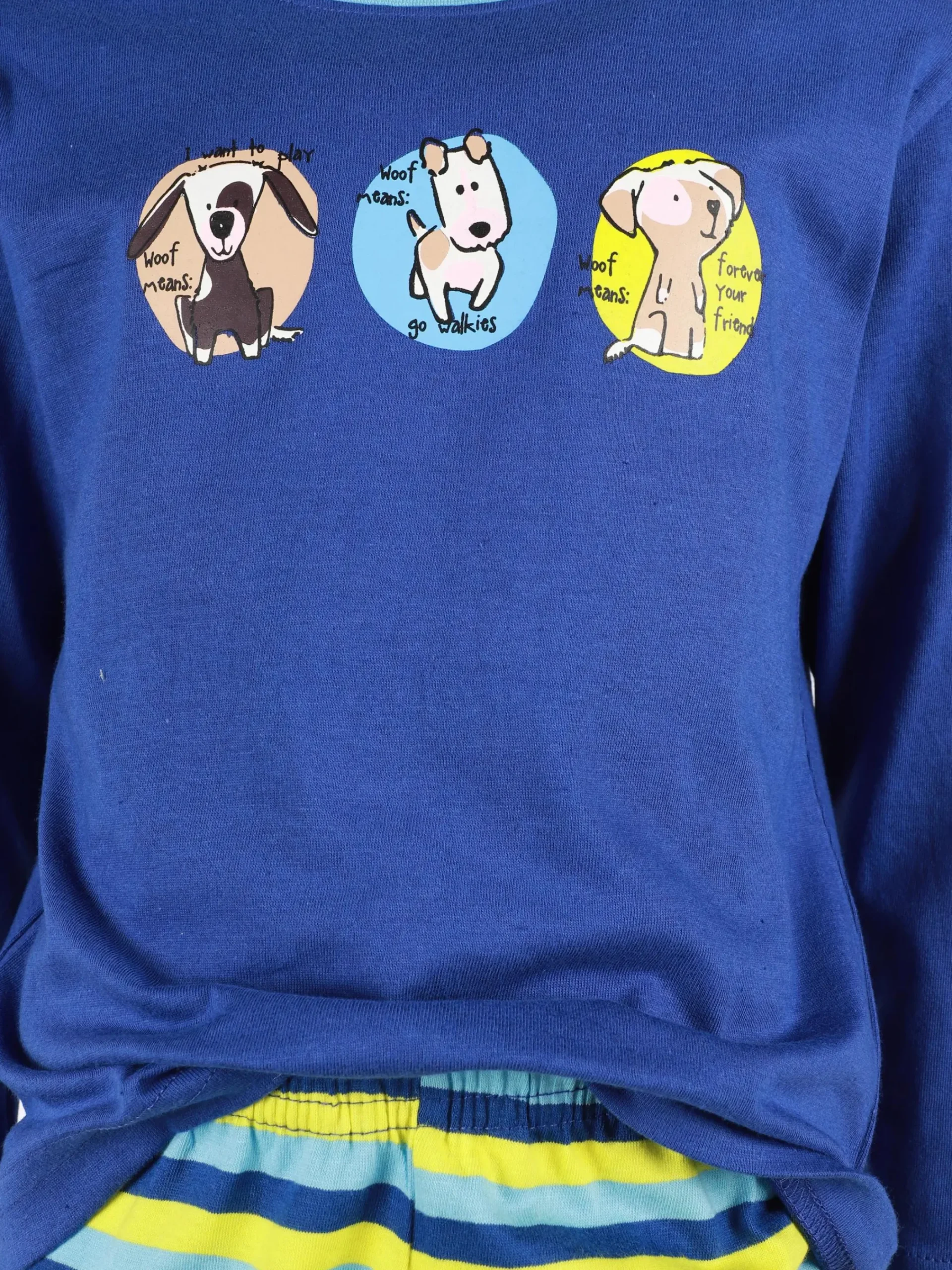 Kinder Stop + Go Jungen Schlafanzug mit Frontprint