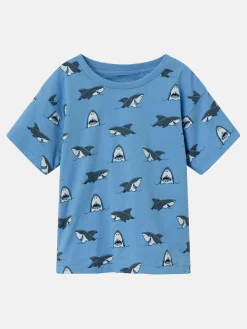 Kinder name it Jungen Shirt mit Alloverprint