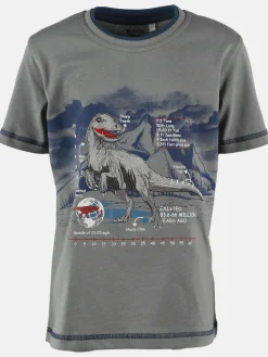 Kinder Bubble Gum Jungen Shirt mit Frontprint und Stickerei