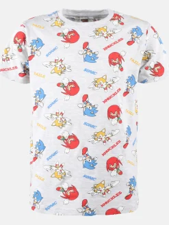 Kinder Sonic Jungen Shirt mit Motiven