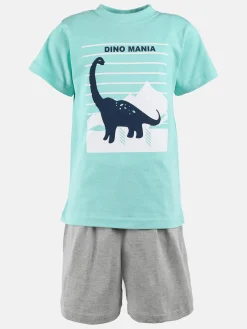 Kinder Stop + Go Jungen Shorty Schlafanzug mit Print