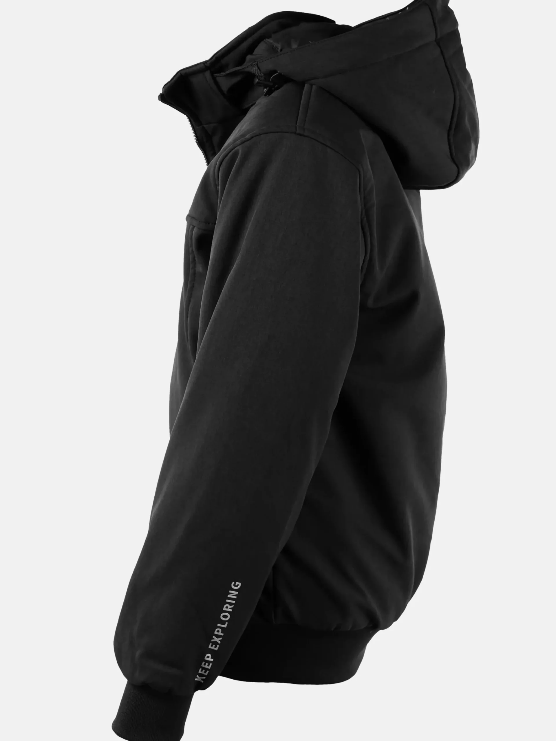 Kinder Grinario Sports Jungen Softshell Jacke mit Kapuze