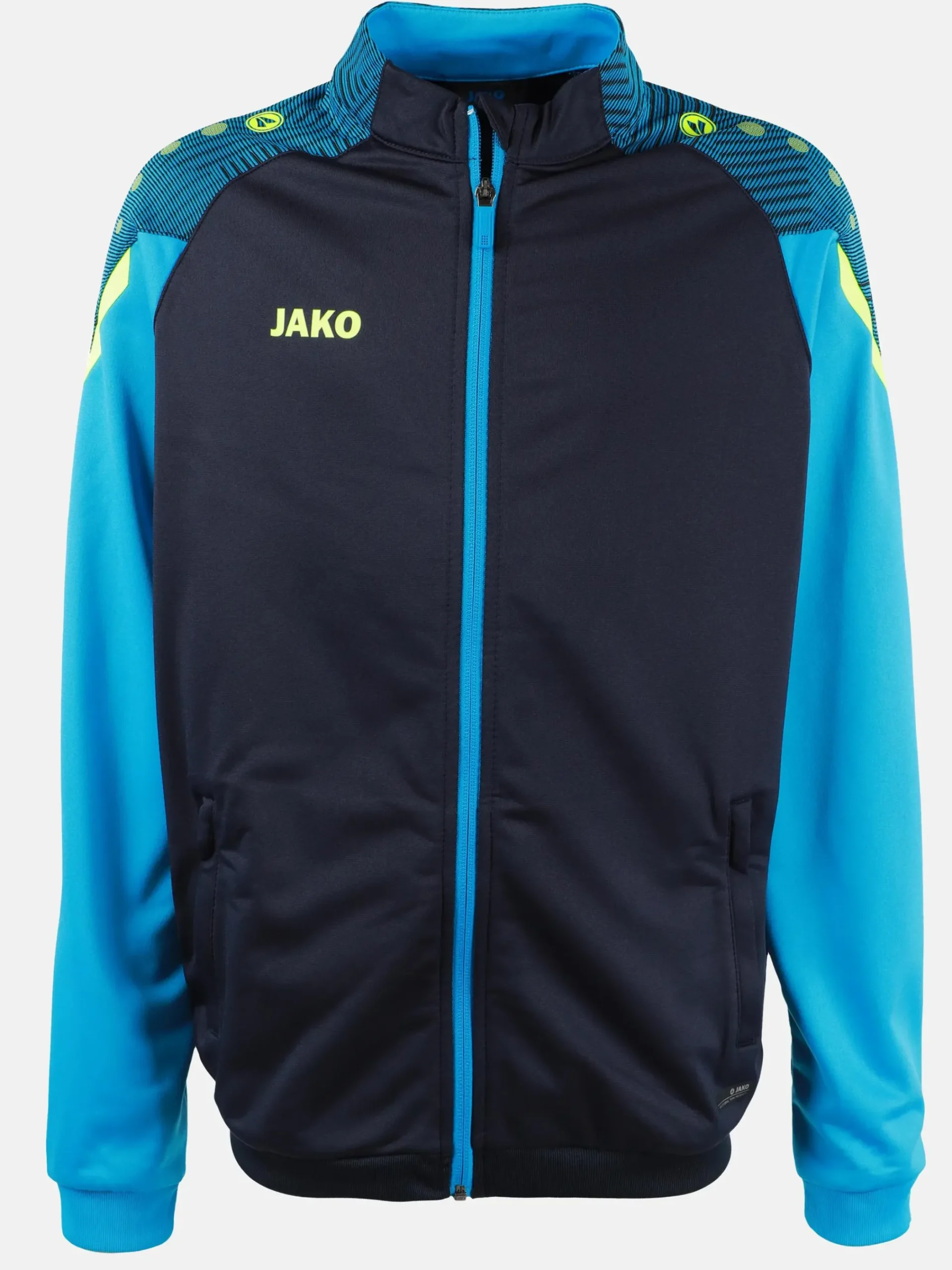 Kinder JAKO Jungen Sportjacke mit Stehkragen