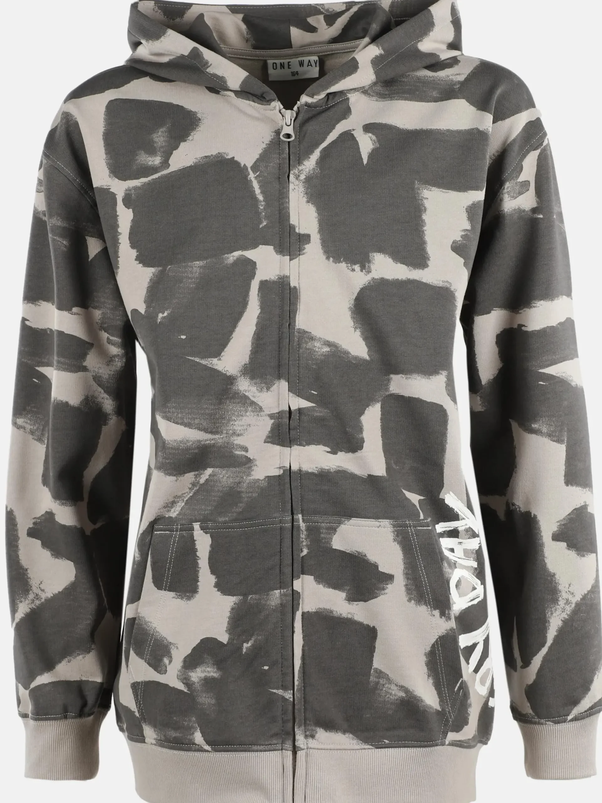 Kinder One Way Jungen Sweatcardigan mit Kapuze