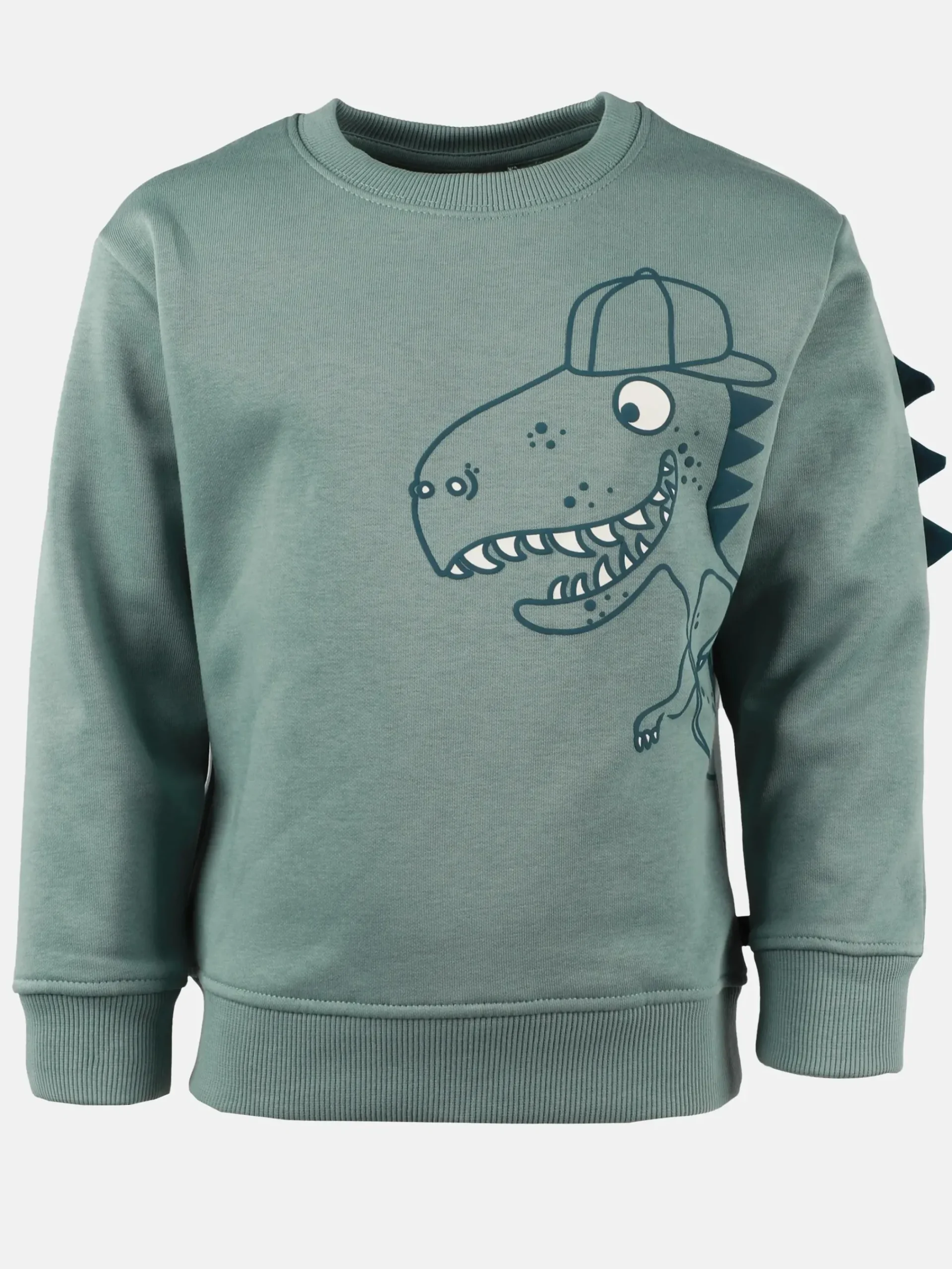 Kinder One Way Jungen Sweatshirt mit Dinomotiv