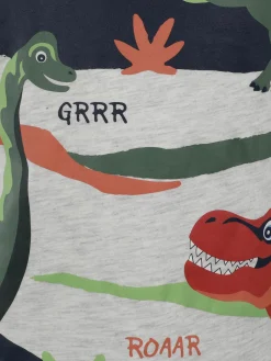 Kinder Bubble Gum Jungen T-Shirt mit Dinomotiv