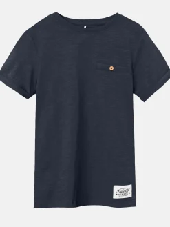 Kinder name it Jungen T-Shirt unifarben