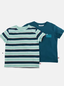 Kinder Stop + Go Jungen T-Shirts im 2er Pack