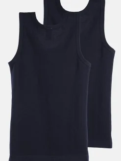 Kinder Stop + Go Jungen Unterhemden im 2er Pack