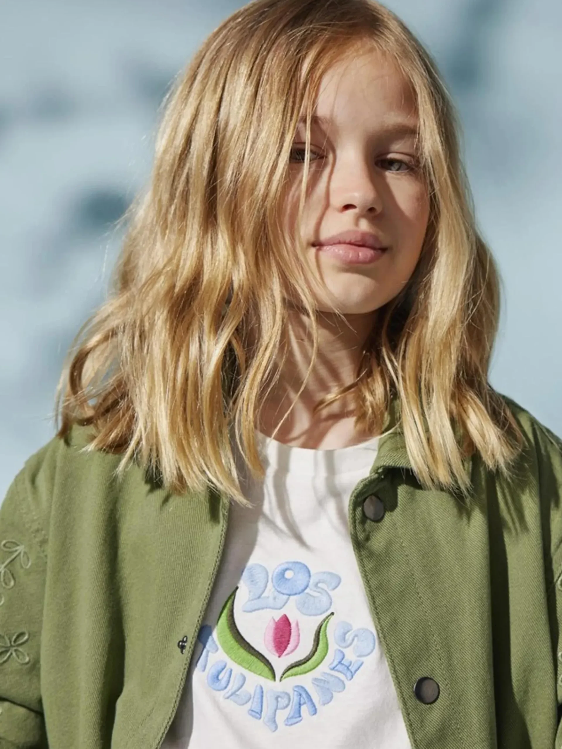 Kinder Kids Only KOGFLOWER MAIKEN CROP Shirt