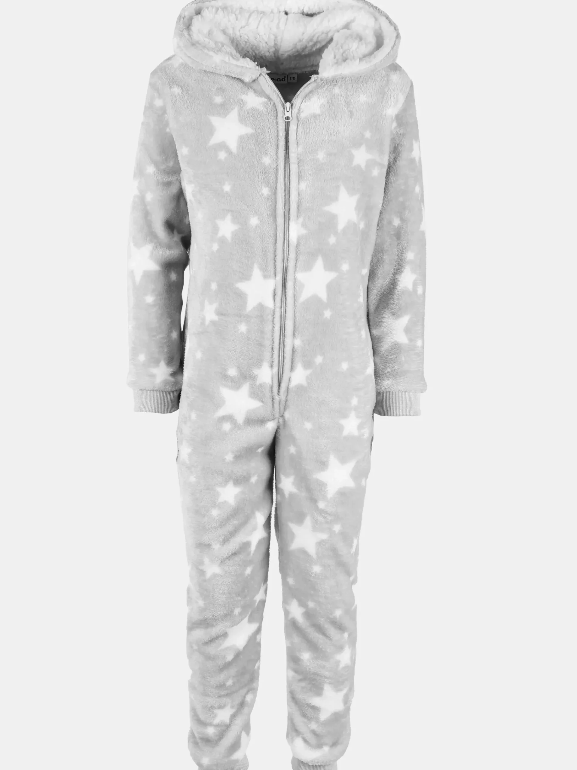 Kinder Stop + Go Kinder Kuschelanzug mit Kapuze