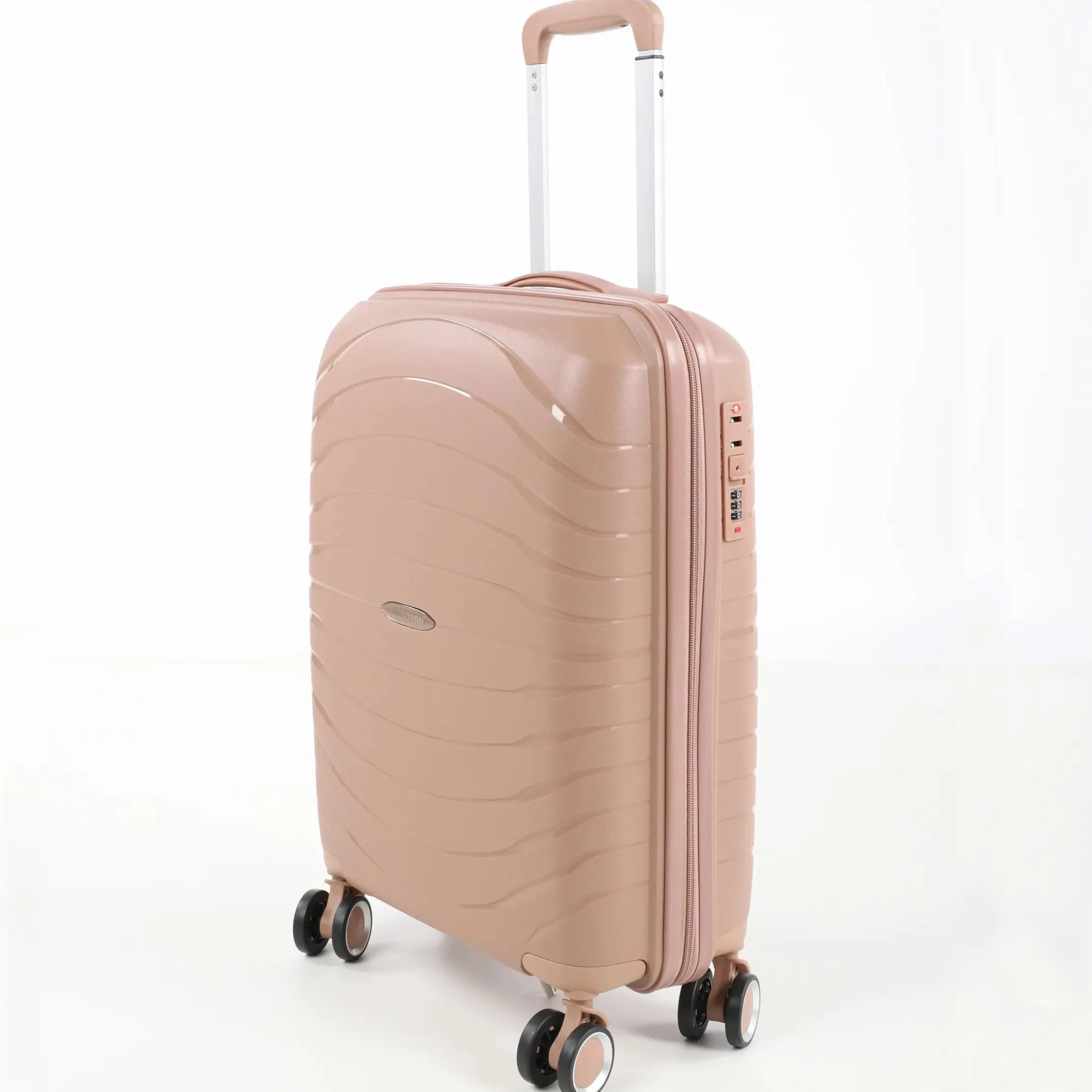 Monopol Koffer Denver, gold/ in Größe S 56x38x20cm