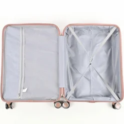 Monopol Koffer Denver, gold/ in Größe M 66x45x26cm