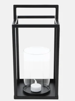 Dream House Laterne mit Glas, 30cm hoch