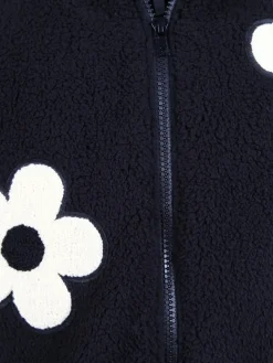 Kinder Hailys Teens Mädchen YA44SMINA T Teddyjacke mit Blumenapplikation