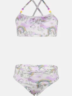 Kinder Grinario Sports Mädchen Bikini mit Einhörnern