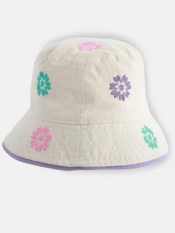 Kinder One Way Mädchen Fischerhut mit Blumen