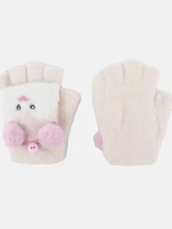 Kinder One Way Mädchen Handschuhe mit Stickerei