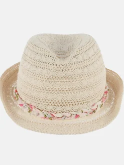 Kinder One Way Mädchen Hut mit Blumenband