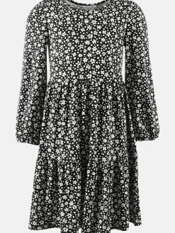 Kinder Stop + Go Mädchen Kleid mit Alloverprint