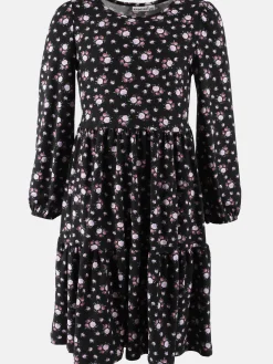 Kinder Stop + Go Mädchen Kleid mit Alloverprint