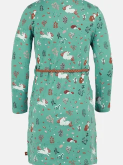 Kinder Stop + Go Mädchen Kleid mit Flechtgürtel