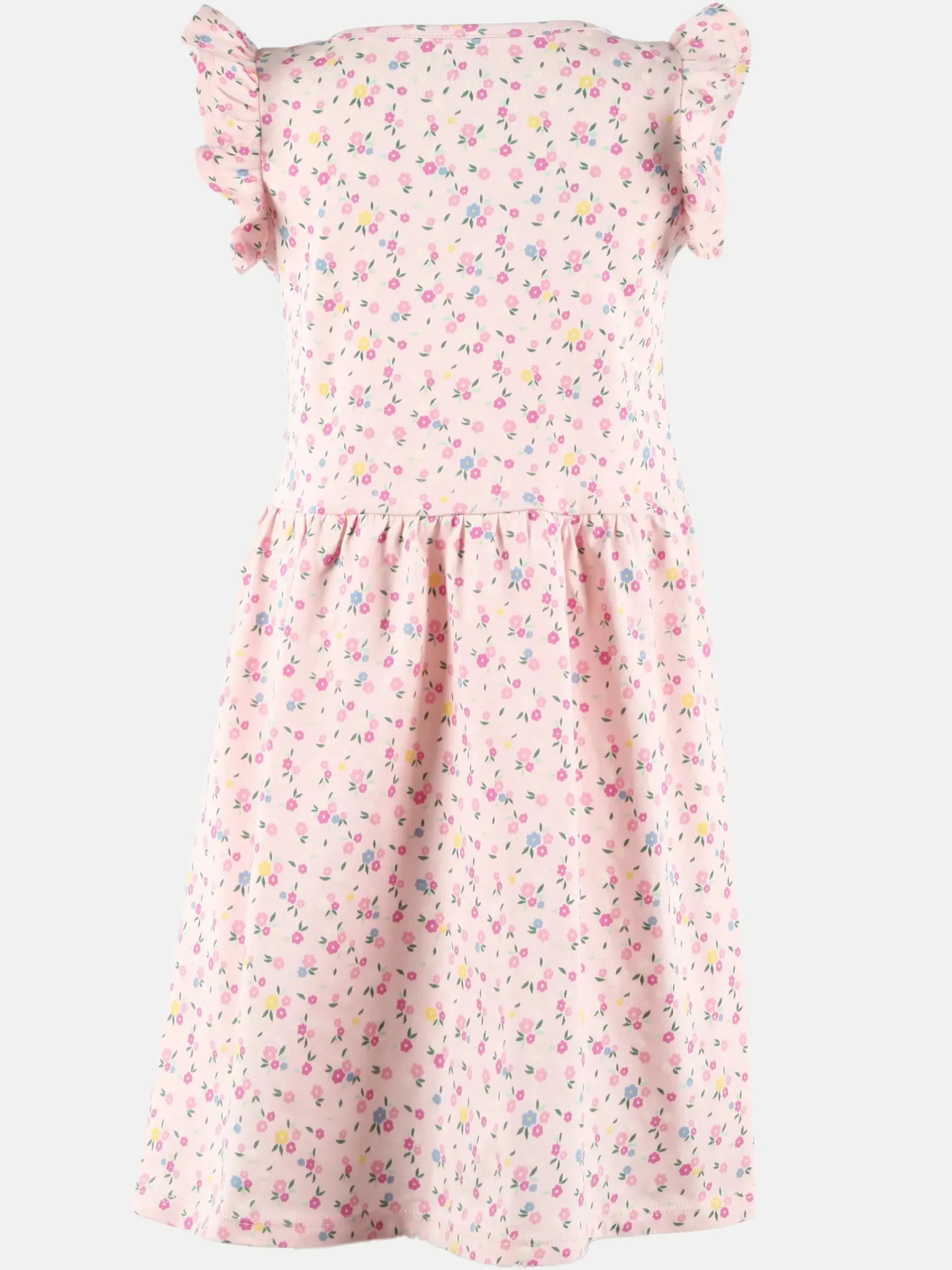 Kinder Bubble Gum Mädchen Kleid mit Flügelärmelchen und Alloverprint