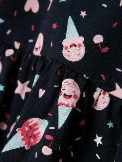 Kinder name it Mädchen Kleid mit Minimalprint