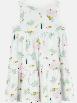 Kinder name it Mädchen Kleid mit Minimalprint