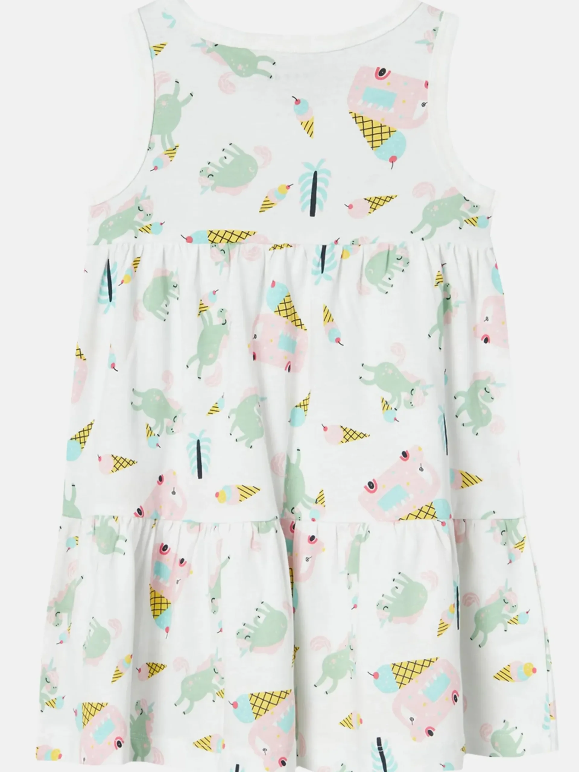 Kinder name it Mädchen Kleid mit Minimalprint